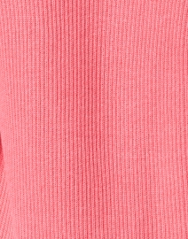Kinross - Pink Ribbed Cotton Sweater
