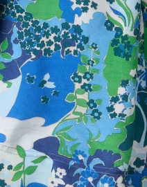 Fabric image thumbnail - Vilagallo - Ebba Blue Floral Blouse