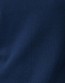 Fabric image thumbnail - Amina Rubinacci - Ortensia Navy Cotton Blazer