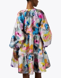 Back image thumbnail - Stine Goya - Jasmine Multi Print Crinkled Dress 