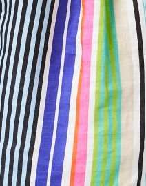 Fabric image thumbnail - Vilagallo - Olimpia Multi Stripe Linen Top