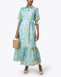 Look image thumbnail - Finley - Sienna Teal and Green Dress