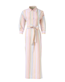 Ekafty Stripe Cotton Dress