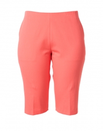 Product image thumbnail - Peace of Cloth - Romy Coral Stretch Cotton Bermuda Shorts