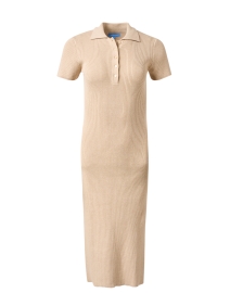 Product image thumbnail - Burgess - Cora Beige Cotton Cashmere Knit Dress