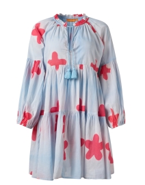 Bela Blue Floral Print Dress