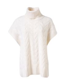 Ivory Cashmere Cable Knit Sweater
