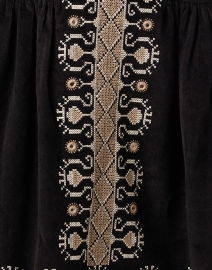 Fabric image thumbnail - Figue - Adelle Black Corduroy Skirt