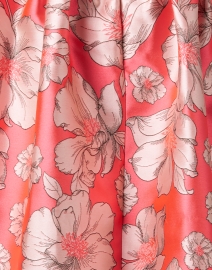 Fabric image thumbnail - Bigio Collection - Coral Floral A-Line Skirt