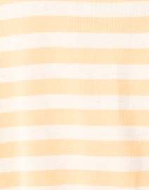Fabric image thumbnail - Repeat Cashmere - Beige and Orange Stripe Cashmere Sweater