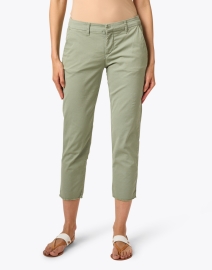Front image thumbnail - Frank & Eileen - Wicklow Green Italian Chino Pant