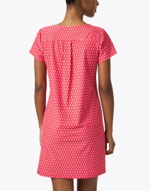 Back image thumbnail - Jude Connally - Ella Red Printed Dress