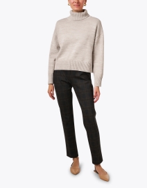 Look image thumbnail - Elliott Lauren - Multi Plaid Pull On Pant