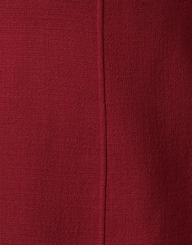 Fabric image thumbnail - Lafayette 148 New York - Classic Burgundy Collarless Blazer 