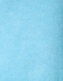 Fabric image thumbnail - White + Warren - Blue Mini Trapeze Cashmere Cardigan