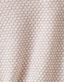 Fabric image thumbnail - Jumper 1234 - Honeycomb Brown and Cream Cashmere Cardigan
