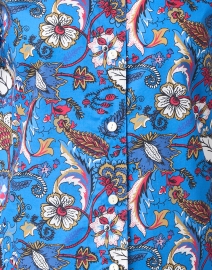 Fabric image thumbnail - Hinson Wu - Halsey Blue Print Cotton Shirt