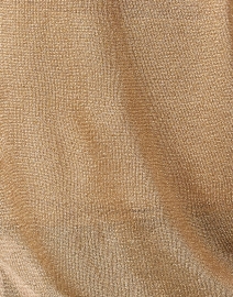 Fabric image thumbnail - Weekend Max Mara - Rodesia Gold Knit Tank