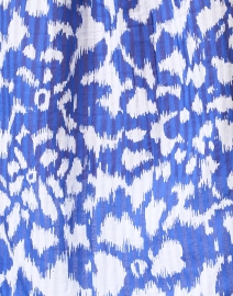 Fabric image thumbnail - Banjanan - Ebisu Blue Print Cotton Top