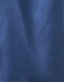 Fabric image thumbnail - Vince - Blue Silk Polo Top