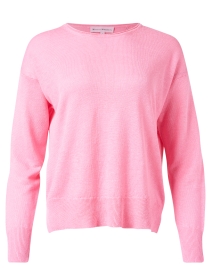 Pink Linen Sweater