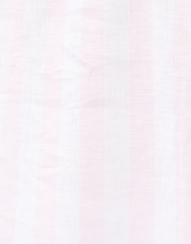 Fabric image thumbnail - Hinson Wu - Halsey Pink Striped Linen Shirt