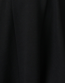 Fabric image thumbnail - Emporio Armani - Black Ribbed Fit and Flare Dress