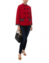 Milano Poppy Red Wool Jacket
