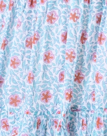 Fabric image thumbnail - Oliphant - Villa Blue and Pink Print Cotton Dress