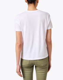 Back image thumbnail - Majestic Filatures - White Relaxed Tee