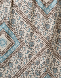 Fabric image thumbnail - Momoni - Ilaria Cream Print Cotton Shirt Dress