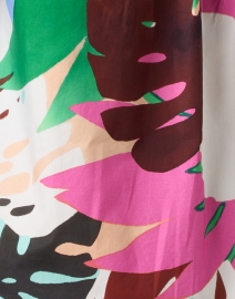 Fabric image thumbnail - Sara Roka - Jackalyn Multi Tropical Print Shirt Dress
