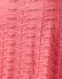 Fabric image thumbnail - D.Exterior - Coral Textured Knit Dress