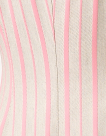 Fabric image thumbnail - Smythe - Classic Pink Striped Linen Blazer
