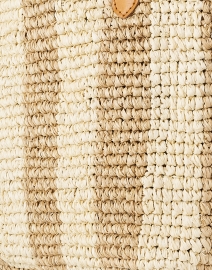 Fabric image thumbnail - Bembien - Franci Tan Stripe Raffia Tote Bag