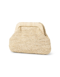 Front image thumbnail - Kayu - Beverly Knit Raffia Clutch