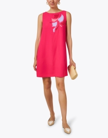 Look image thumbnail - Emporio Armani - Pink Embroidered Dress