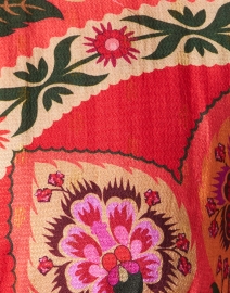 Fabric image thumbnail - Oliphant - Positano Red Multi Print Dress
