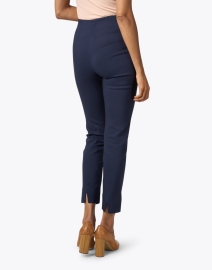 Back image thumbnail - Equestrian - Milo Navy Stretch Pant