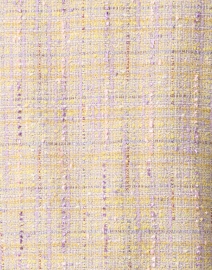 Fabric image thumbnail - St. John - Yellow and Lavender Tweed Jacket