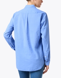 Back image thumbnail - Xirena - Beau All Blue Cotton Shirt