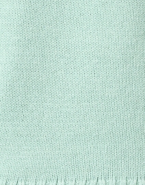 Fabric image thumbnail - Sail to Sable - Seafoam Green Cotton Intarsia Sweater