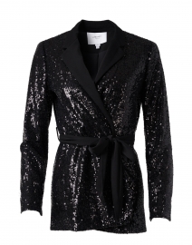 Shimmer Black Sequin Jacket
