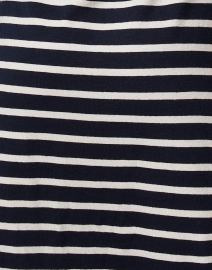 Fabric image thumbnail - Weekend Max Mara - Sesia Navy Stripe Knit Dress