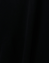 Fabric image thumbnail - Allude - Black Wool Cashmere Turtleneck Dress