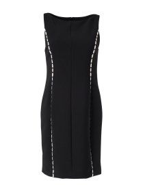 Product image thumbnail - Emporio Armani - Black Cady Sheath Dress