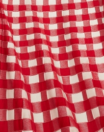 Fabric image thumbnail - Joseph - Red Gingham Jacquard Dress