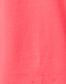 Fabric image thumbnail - E.L.I. - Coral Pink Pima Cotton Ruched Sleeve Tee