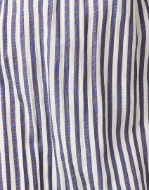 Fabric image thumbnail - Vince - Blue and White Striped Shirt Dress