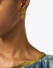 Look image thumbnail - Jennifer Behr - Emelia Gold Drop Earrings